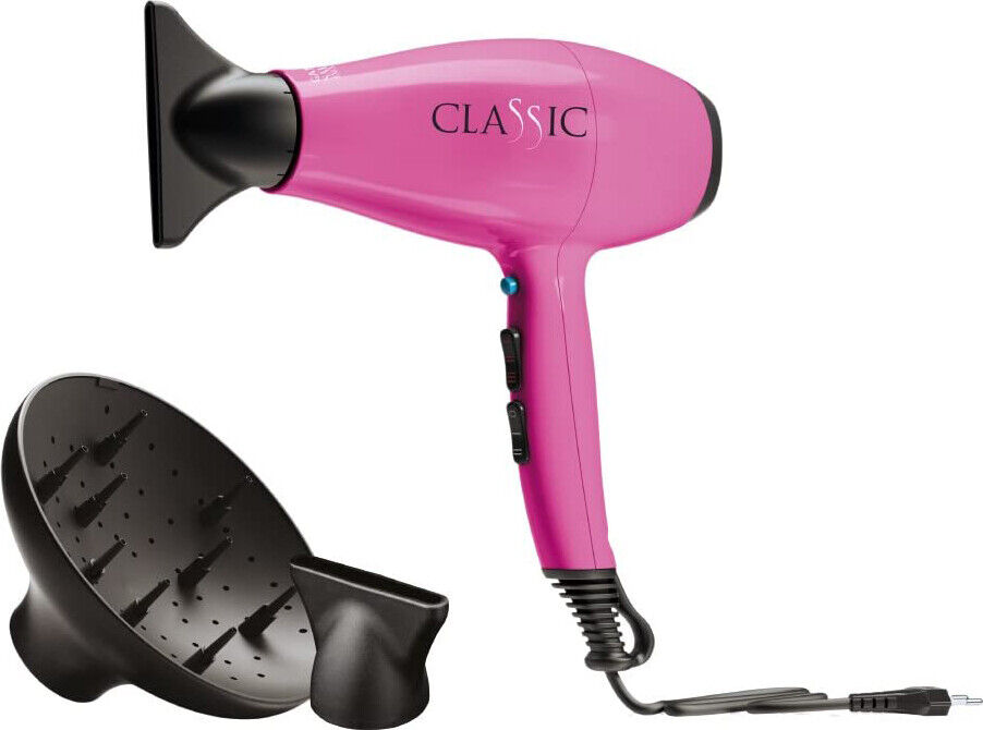 Phon classic + diffusore salon exclusive 2200w fucsia - Ga.Ma