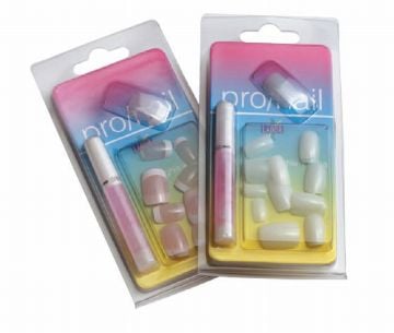 Pro Nail Unghie Finte Kit 20 Pz + Colla - Labor