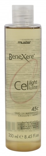 Olio Massaggio Cellulite Ed Adipe 45c Benexere  250ml  -  Muster