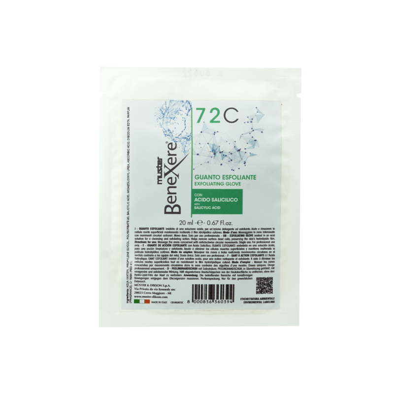 Guanto esfoliante 72c Benexere 20ml - Muster