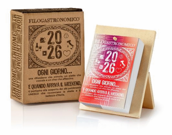 Calendario Filosofico e Filogastronomico innmy home 2026 - Bsc