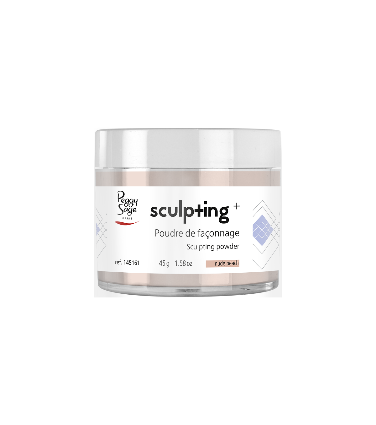 Polvere Acrilico Modellante Sculpting + 45gr - Peggy Sage/Nude Peach