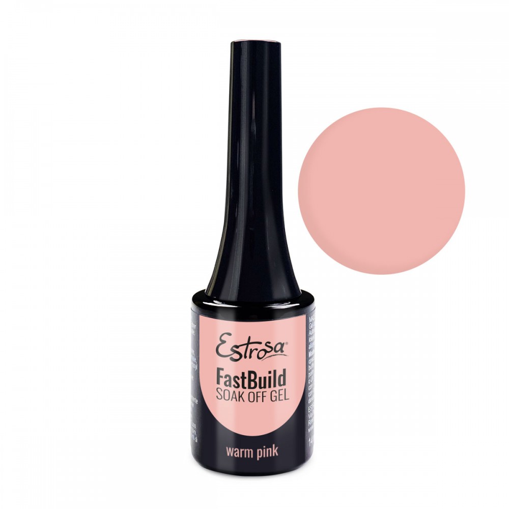 Soak Off Gel Fast Build 14 ml Estrosa/8688 Warm Pink