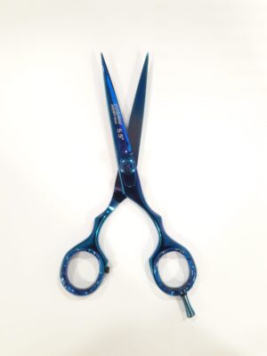 Forbici Taglio Fosaki 5.5" blu - Real Beauty