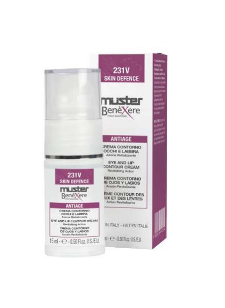 Crema contorno occhi e labbra azione rivitalizzante 231v 15ml Benexere