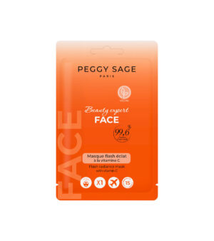 Maschera viso monouso flash luminosità con Vitamina C - Peggy Sage