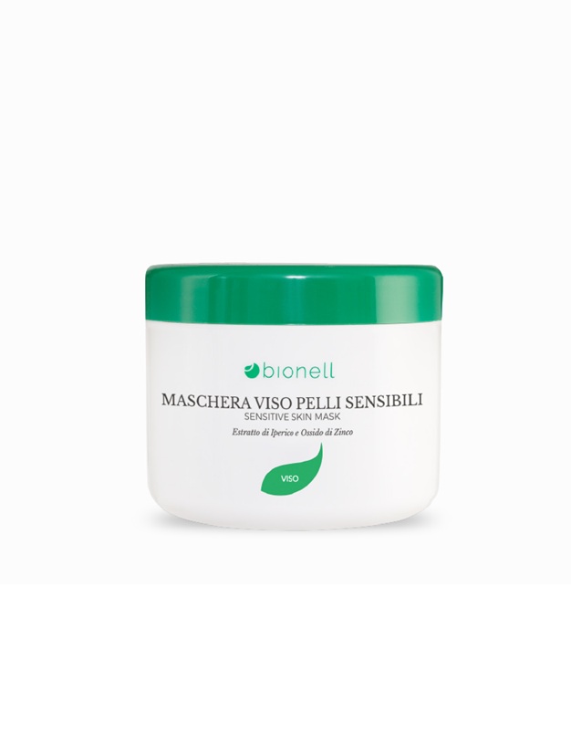 Maschera Viso pelli sensibili con estratto di iperico e ossido di zinco 500ml