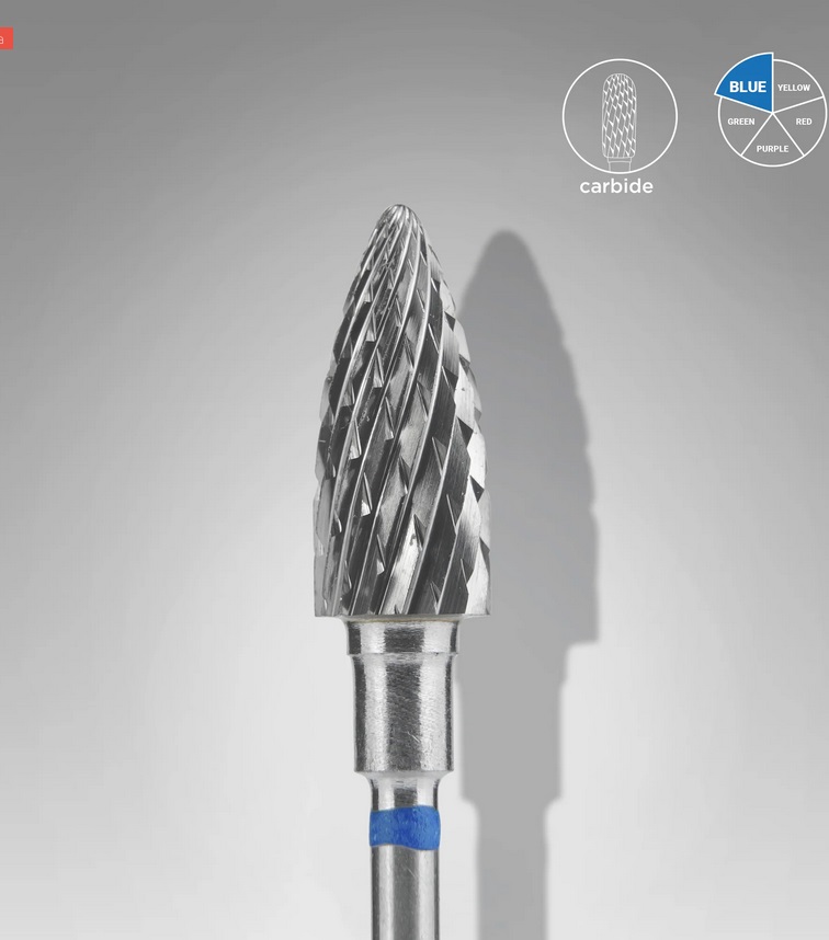 Punta Carbide Pigna blu Expert 14 Mm - Staleks pro