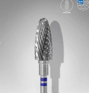 Punta Carbide Conica blu Expert 14mm - Staleks pro