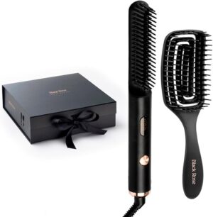 Kit termospazzola + spazzola Black rose luxury -  Labor