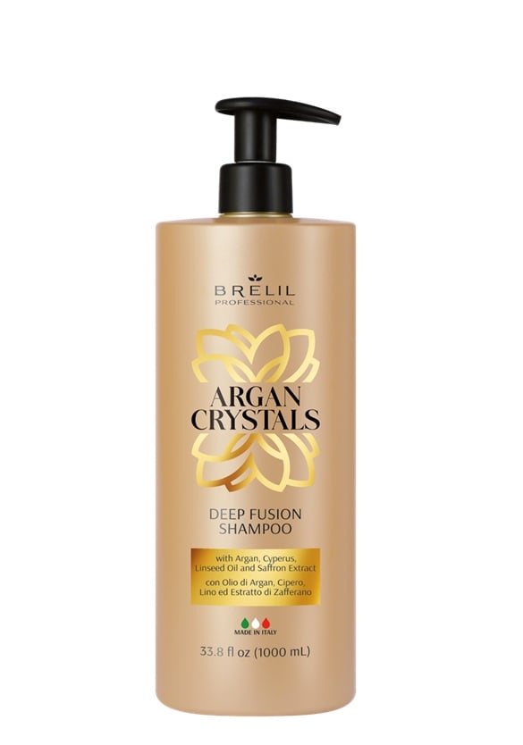 Shampoo deep fusion Cristalli d'argan 1000ml - Brelil