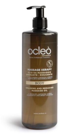 Olio da Massaggio Drenante Riducente Massage Xerapy 500 ml - Ocleo