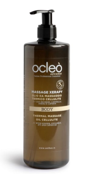 Olio da Massaggio Termico Cellulite Massage Xerapy 500 ml - Ocleo