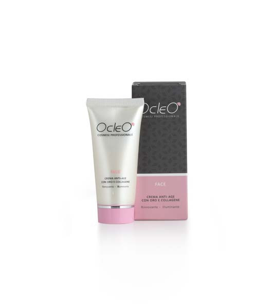 Crema Anti Age con Oro e Collagene 50ml - Ocleo