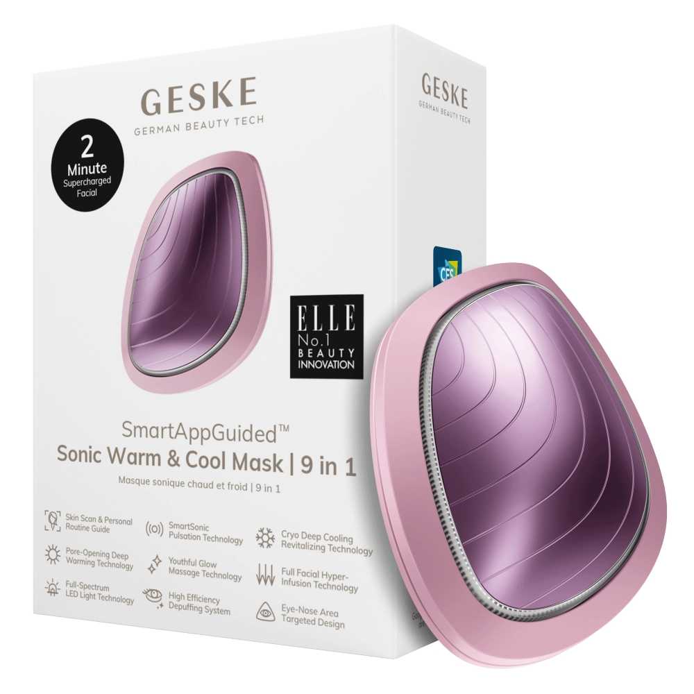 Geske Sonic Warm&Cool Mask 9in1 Pink - Uragme
