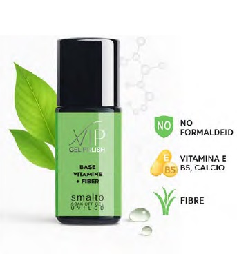 Base vitamine e fiber Vip gel 10ml - Vip - immagine 2