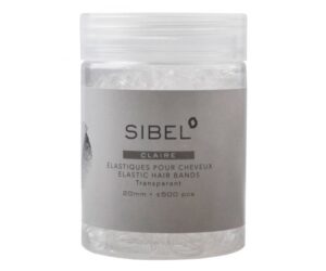 Elastici Per Treccine Trasparenti 500pz Sibel
