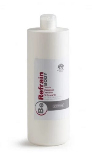 Olio massaggio drenante rinfrescante Berefrain body 1 lt - Self in