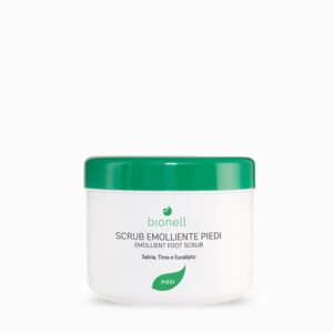 Scrub emolliente piedi Salvia, timo e eucalipto 500ml - Bionell