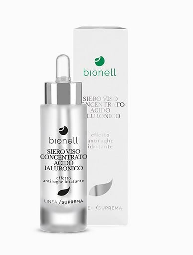 Siero viso concentrato Acido Ialuronico 30ml Linea Suprema – Bionell