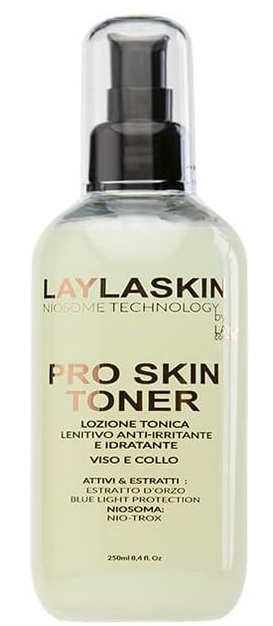 Laylaskin Pro Skin Toner Lozione Tonica Viso E Collo 250ml Layla
