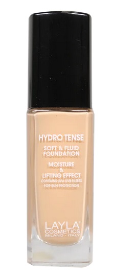 Fondotinta liquido illuminante poco coprente Hydro Tense - Layla 3