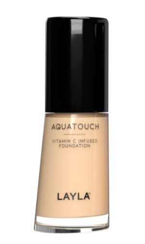 Fondotinta liquido illuminante con vitamina c Aquatouch- Layla/ 1