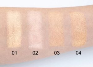Polvere illuminante Nude Highlighter- Layla