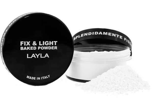 Cipria in polvere fissante Fix e Light - Layla