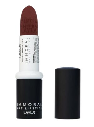 Rossetto labbra effetto mat Immoral - Layla/ M06 Made in milan