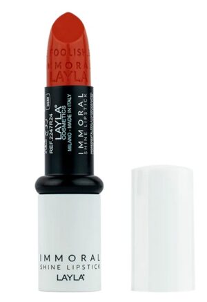 Rossetto labbra effetto shine Immoral - Layla/ 26 Immortal Red