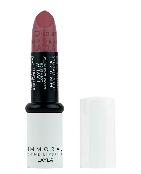 Rossetto labbra effetto shine Immoral - Layla/ 8 Libra