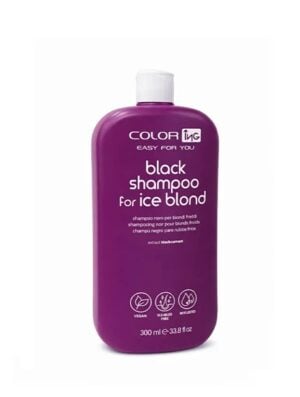 Shampoo nero per biondi freddi Black shampoo for ice blond 300ml - Beautynova
