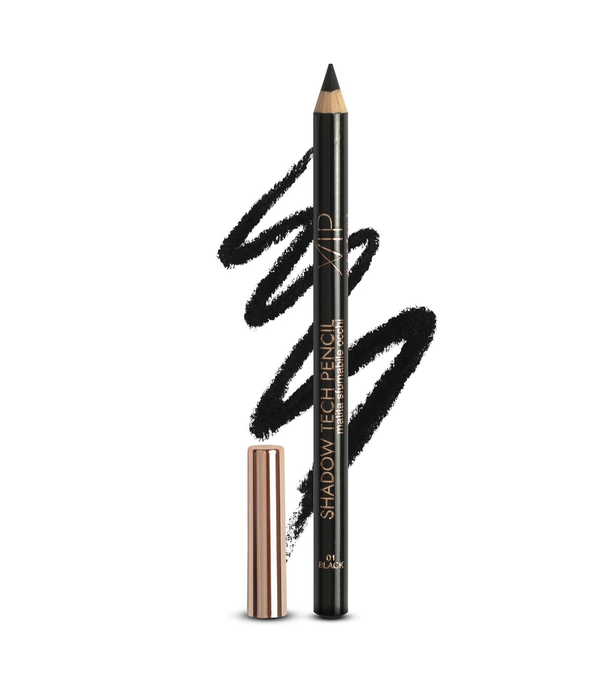 Matita Sfumabile Occhi Vip Make Up/01 Black
