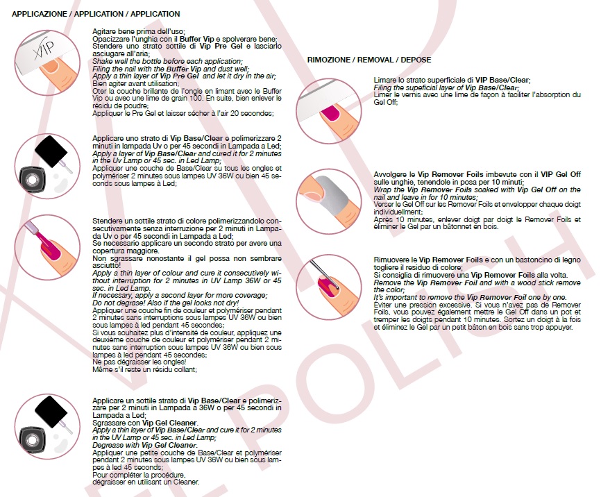 Smalto semipermanente Vip gel polish 10 ml - Vip/09 Nude soft - immagine 2