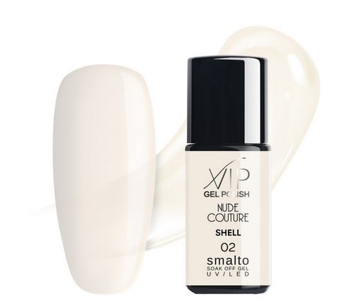 Smalto Semipermanente Nude Couture Vip Gel Polish 10ml /02 Shell