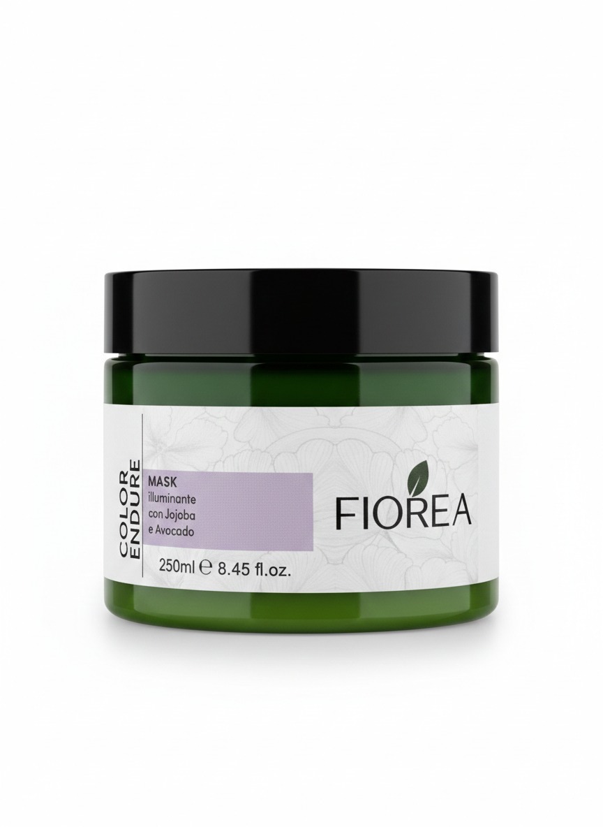 Maschera illuminante con jojaba e avocado 250 ml Shine Color Endure - Fiorea