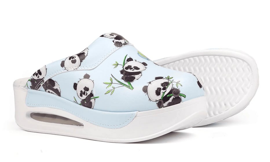 Zoccolo Sabot Sanitario Morbidelle Stampa Panda Baldo/37