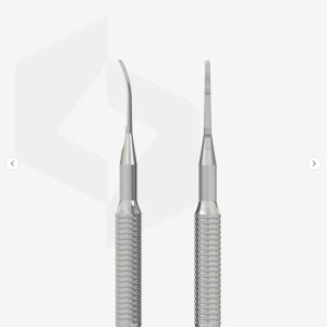 Spatola pedicure lima dritta fine e lima sottile curva- Staleks Pro