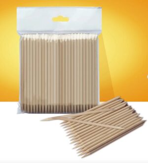 Bastoncini arancio per manicure 110mm pz 100 - Staleks pro