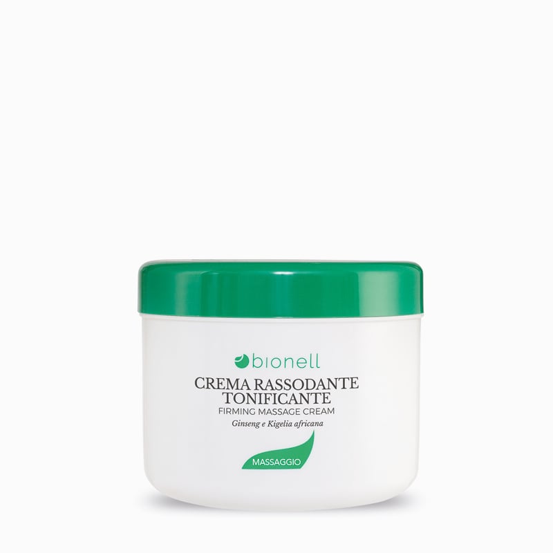 Crema Massaggio Rassodante Tonificante Ginseng e Kigelia africana 500ml - Bionel