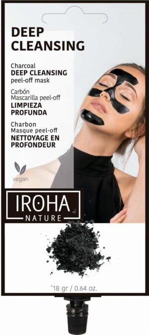 Maschera Peel Off Carbone Anti Impurita' Iroha Burton
