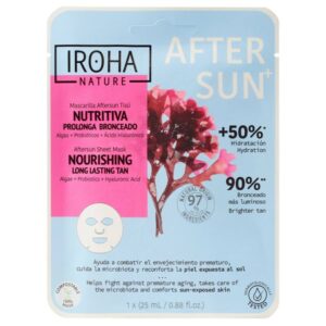 Maschera In Tessuto Dopo Sole Nutriente Alga Iroha Burton