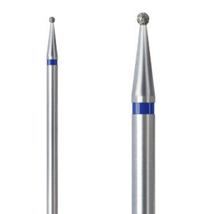 Punta Per Fresa Diamantata Sferica 1mm Per Cuticole-Tecniwork