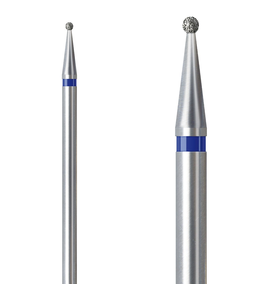 Punta Per Fresa Diamantata Sferica 1mm Per Cuticole-Tecniwork