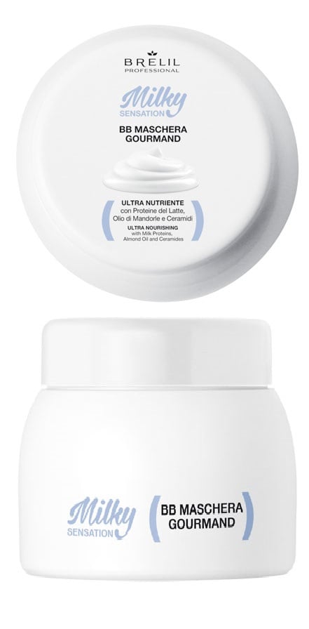 Maschera Ultra Nutriente Bb Gourmand Milky Sensation 450 Ml - Brelil