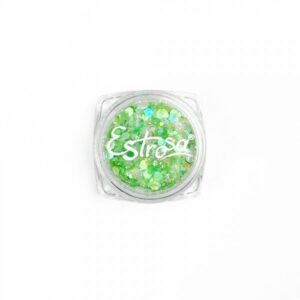 Paillettes Unghie Effetto Glow Estrosa/7795 Green