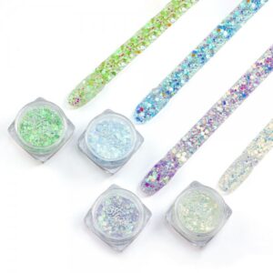 Paillettes Unghie Effetto Glow Estrosa