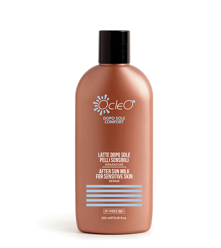 Latte doposole riparatore per pelli sensibili 250ml Ocleo