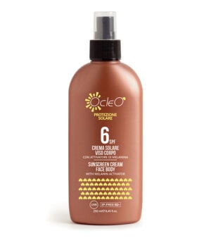 Spray crema solare viso e corpo SPF 6 250ml Ocleo